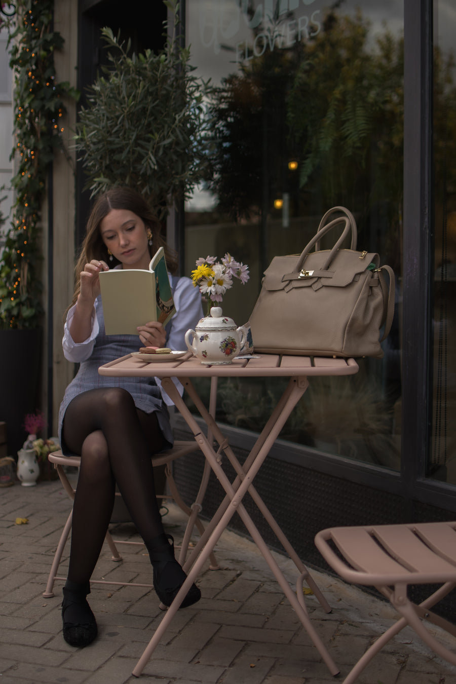 Bolso Piel Praga Taupe