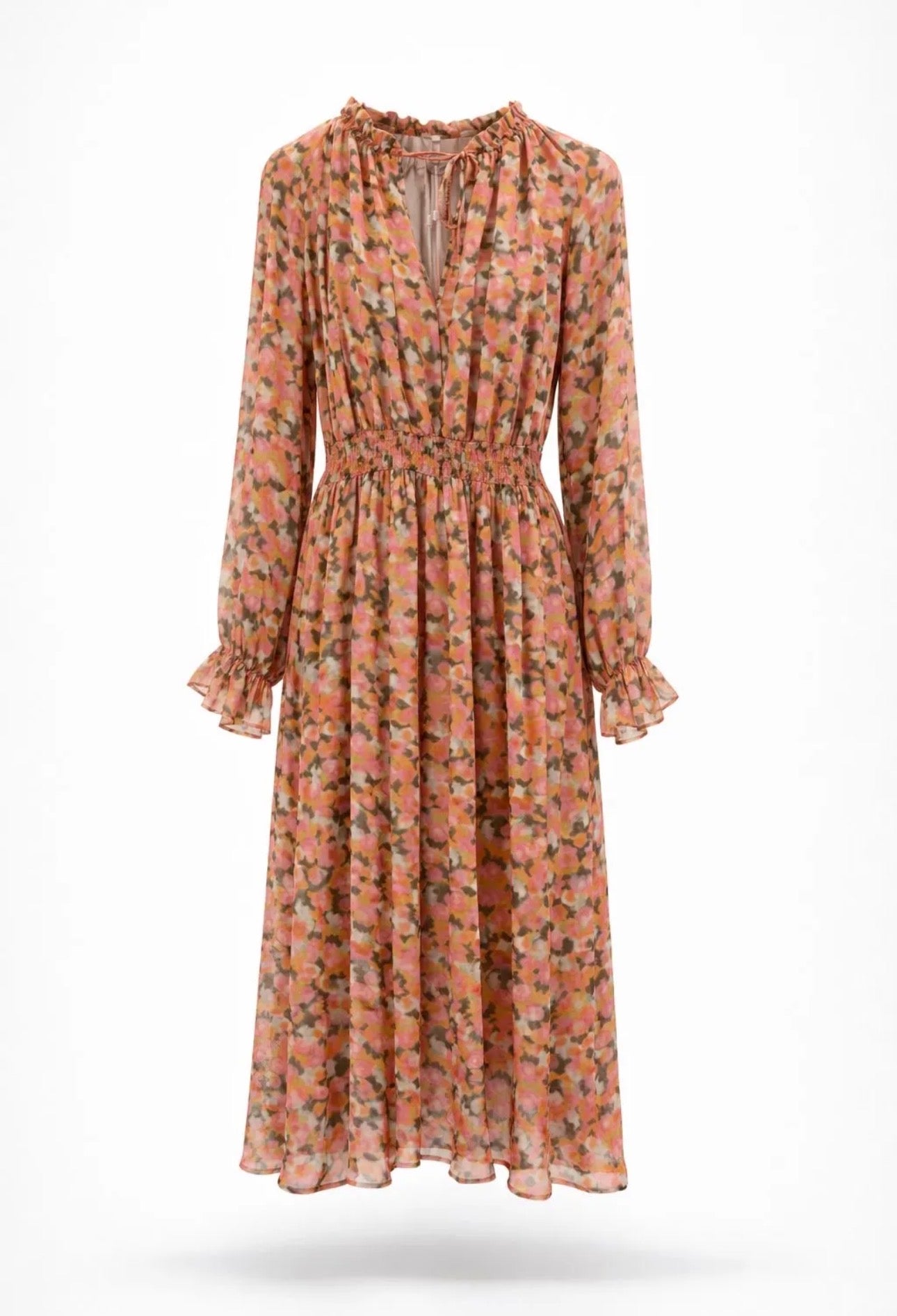Vestido Eucalipto Naranja