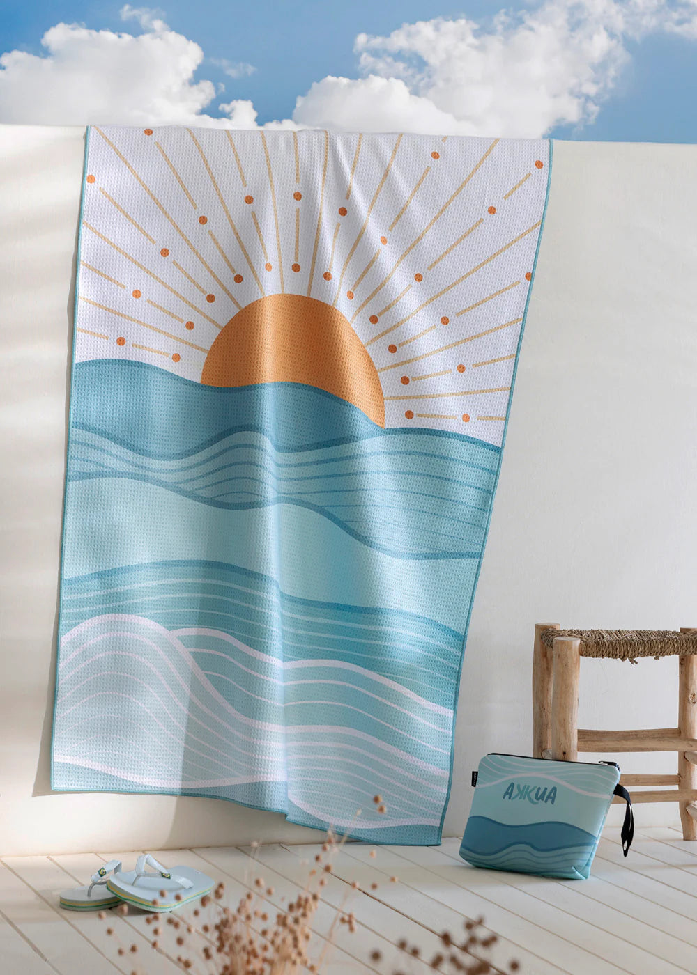 Toalla de Playa + Neceser Orleans