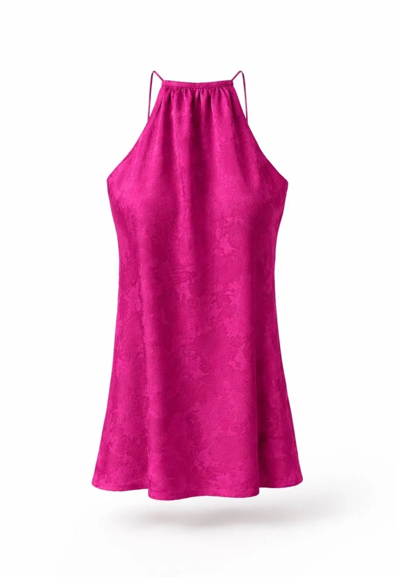 Top Jacquard Fucsia