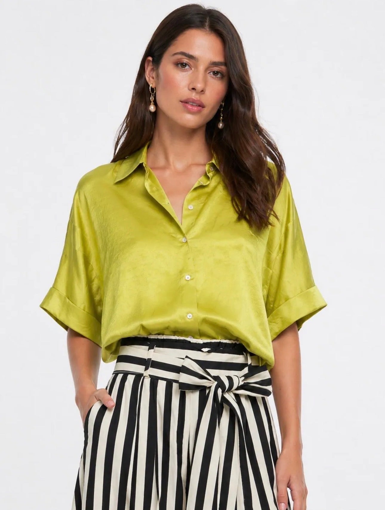 Blusa Satinada Lima