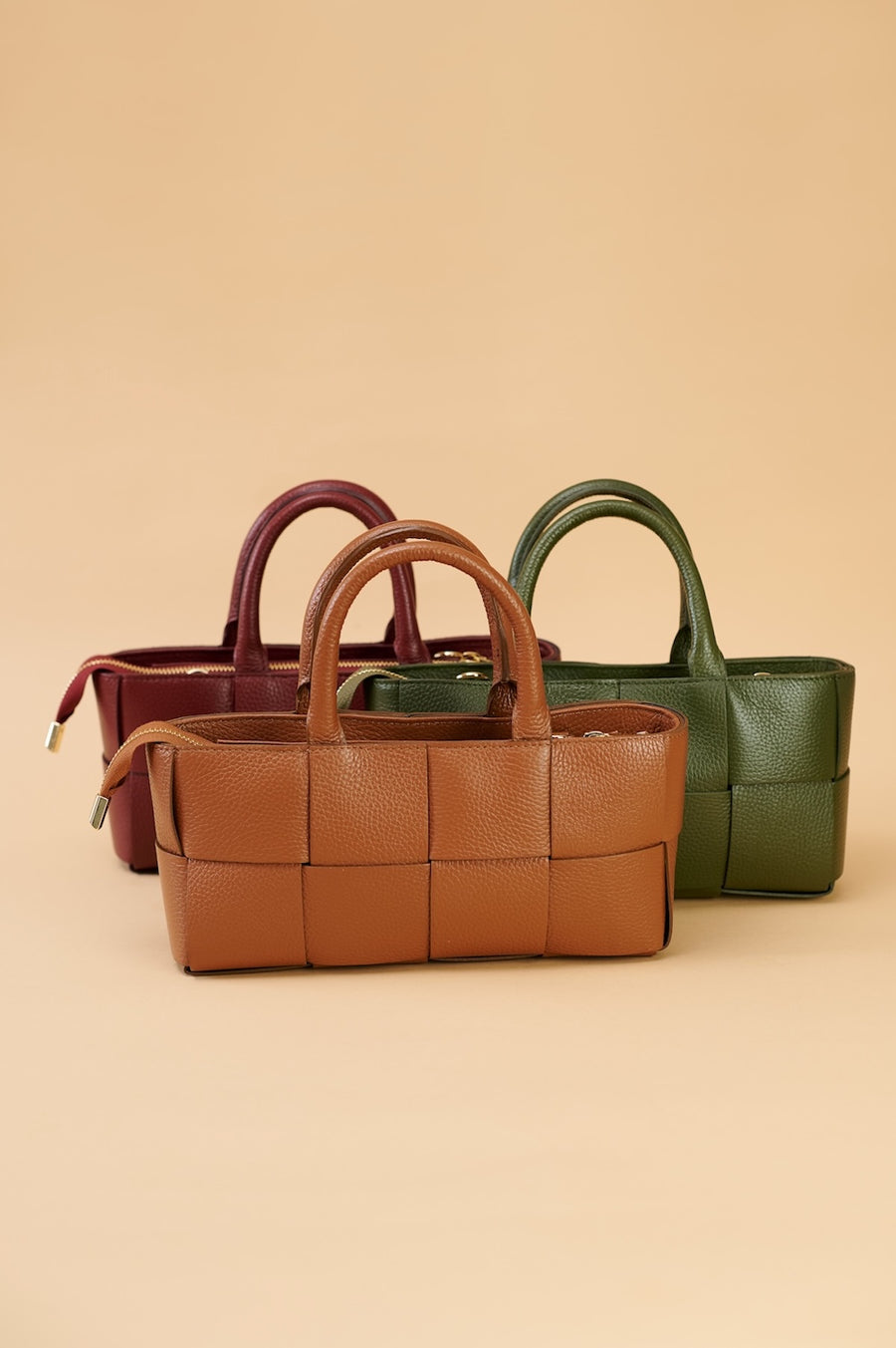 Bolso Piel Trenza disponible en 5 colores