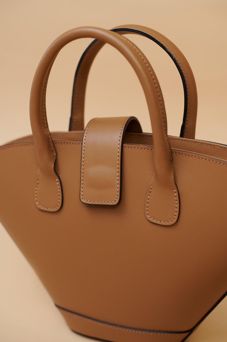 Bolso Piel Capazito Camel