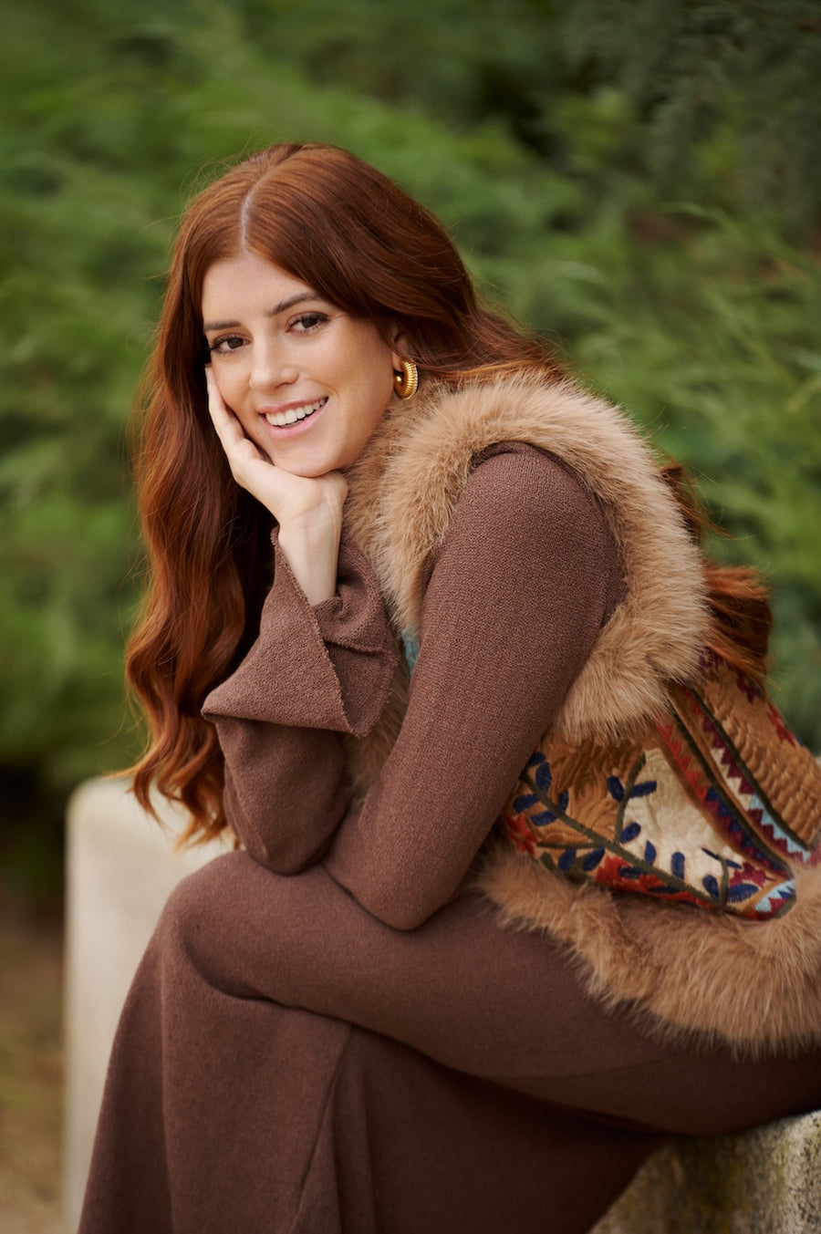 Chaleco Boho Bordado en 4 colores