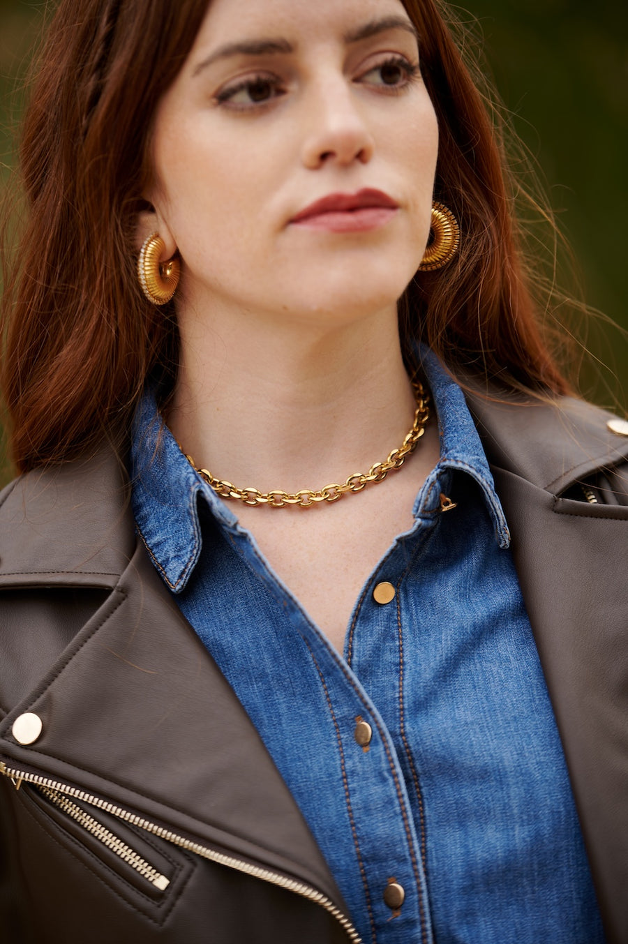 Pendientes Aros Rayados Cristal