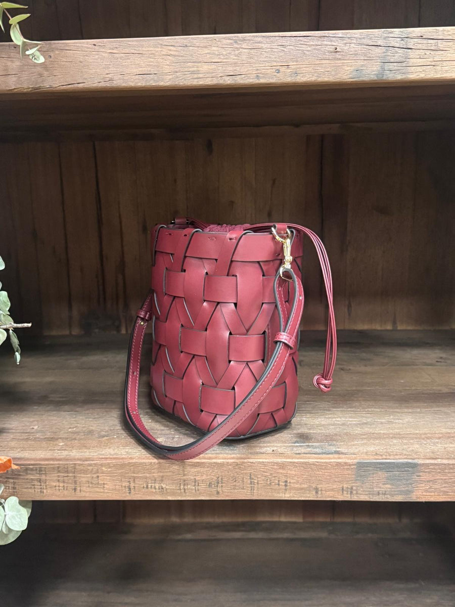 Bolso Piel Trenzada Rozas