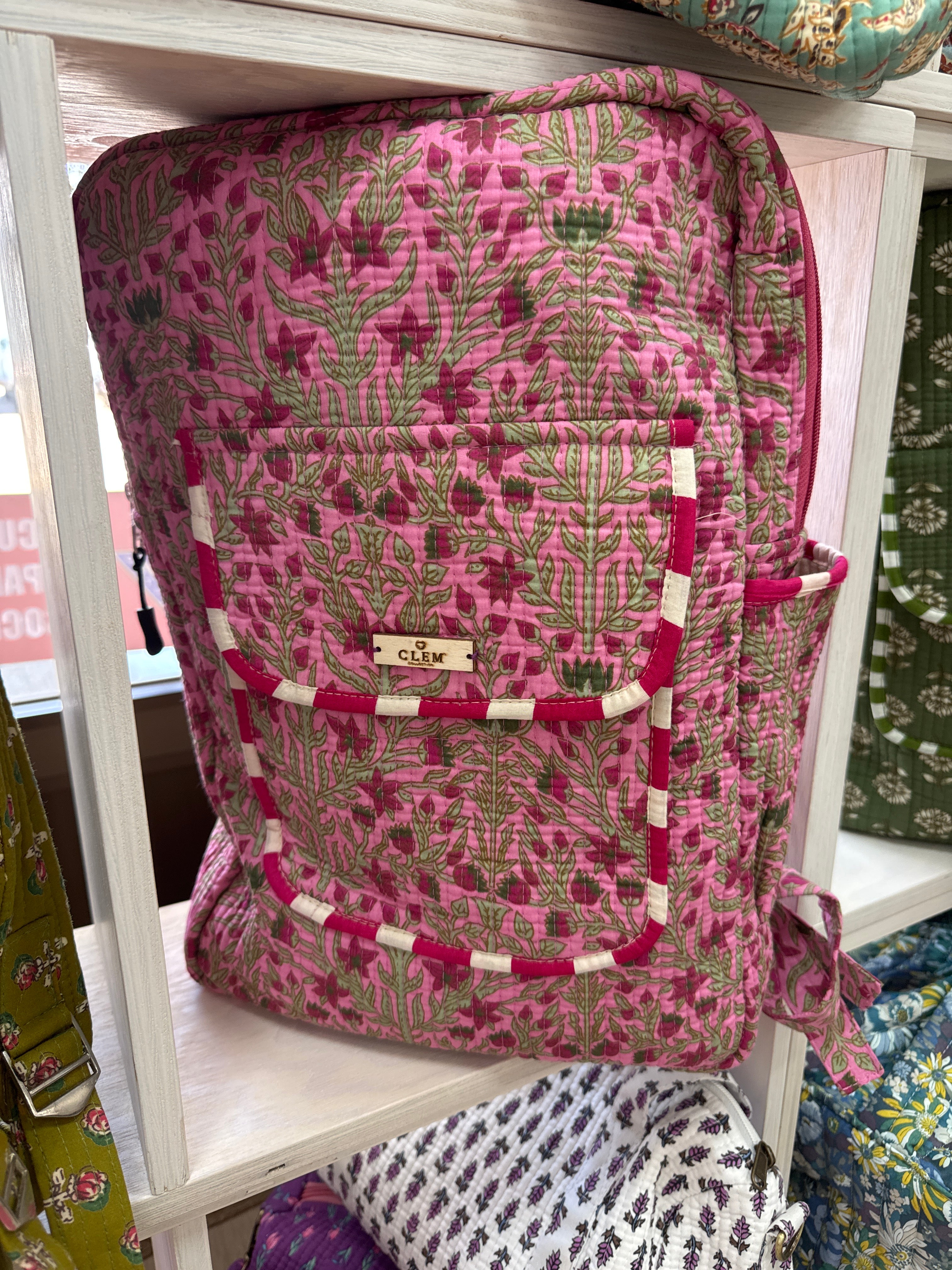 Mochila Acolchada Rosa