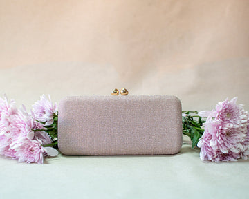 Clutch Purpi Oro Rosa