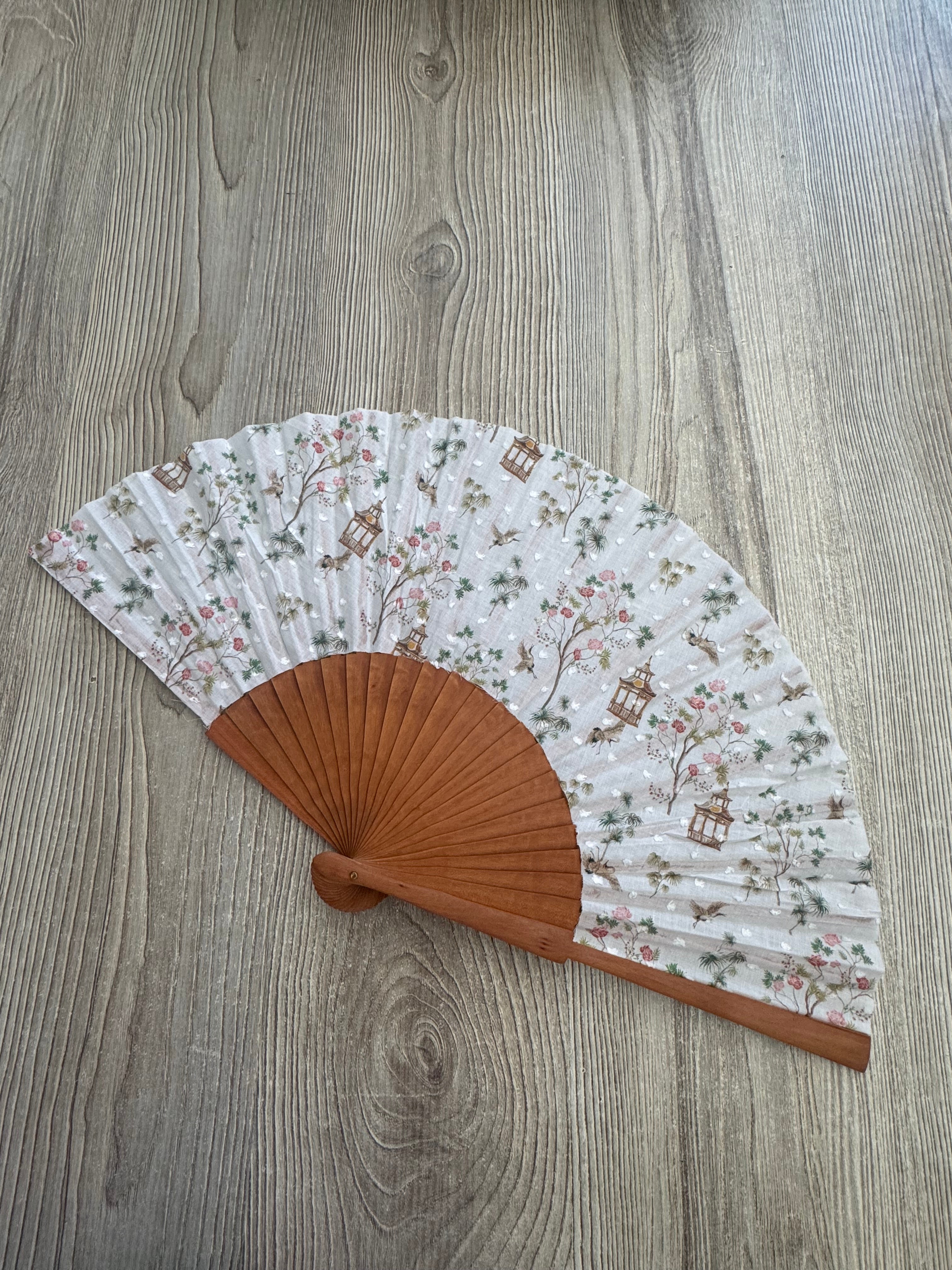 Abanico Semipericón Plumeti Japonés