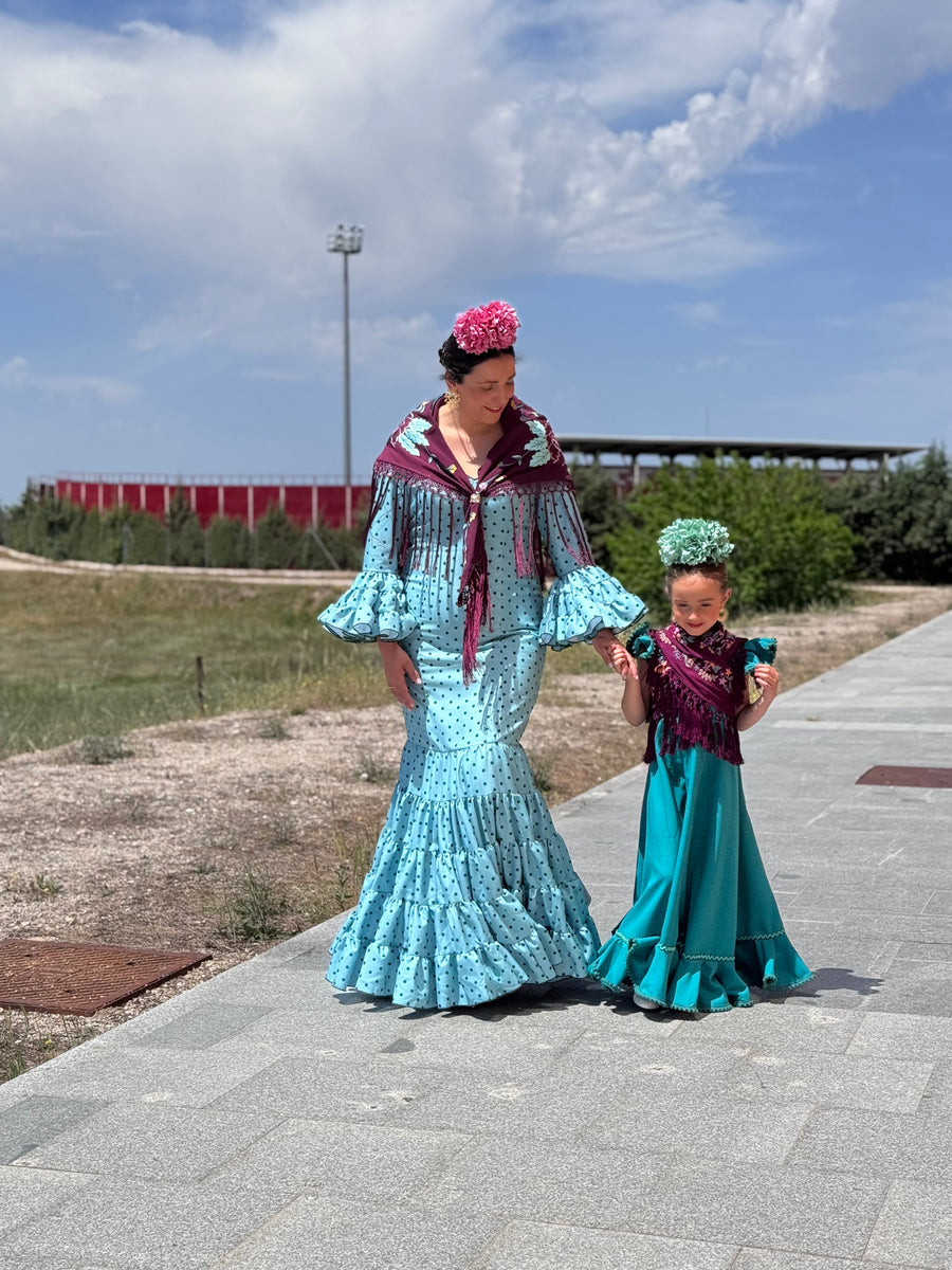 Vestido Flamenca Modelo Cordobesa T.46