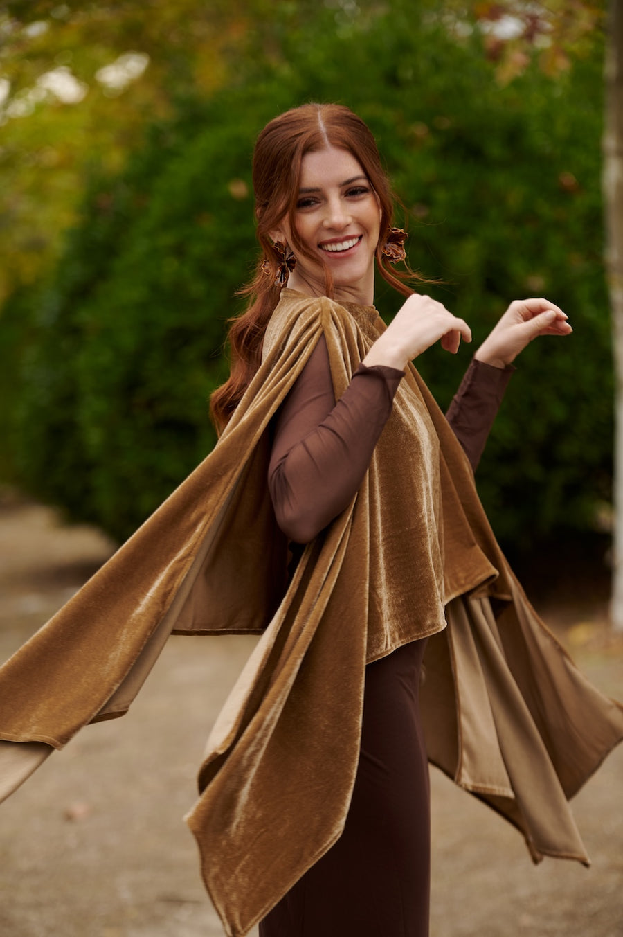 Capa de Terciopelo en 6 colores