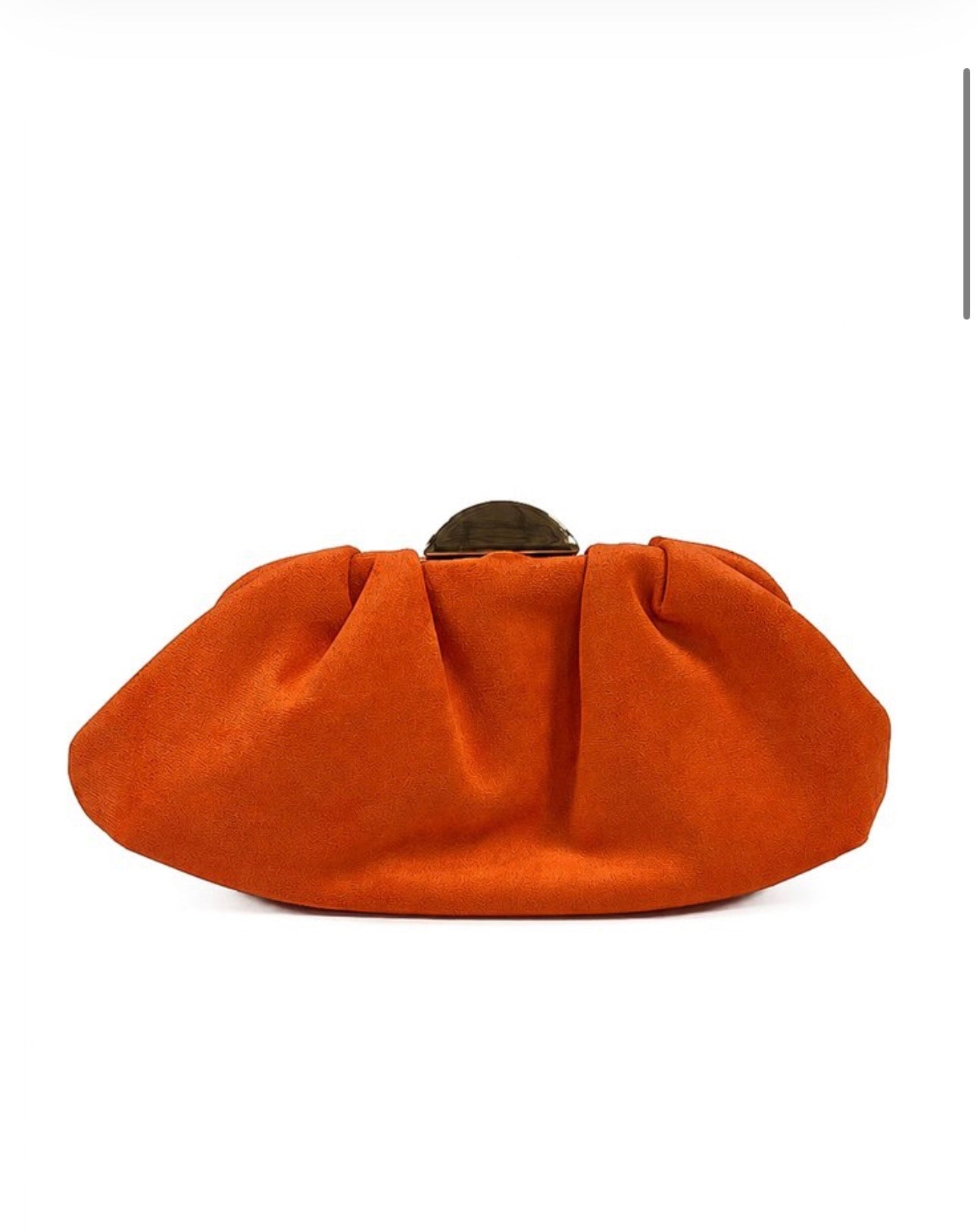 Bolso de Mano Ante Naranja