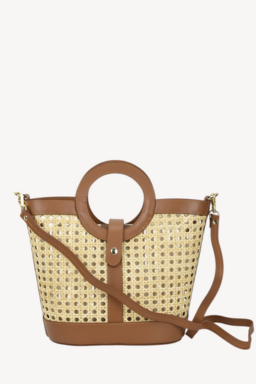 Bolso Piel Rattan Almería