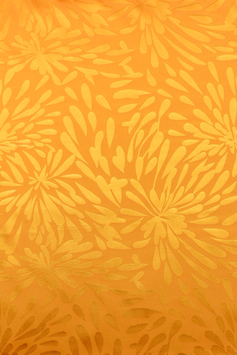 Tejido Fiesta Jacquard Seda Naranja