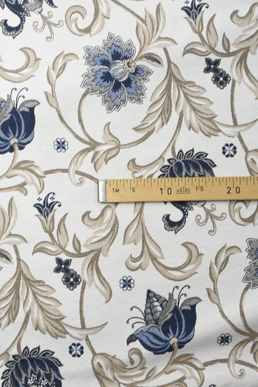 Tejido Jacquard Flor Y Planta