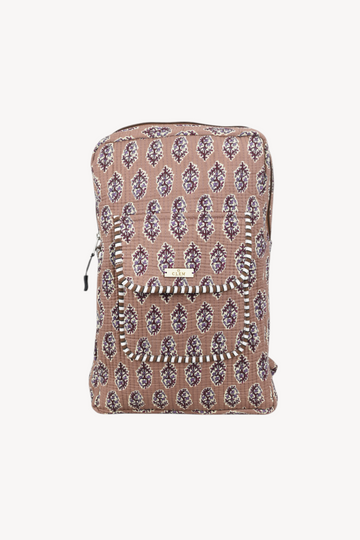 Mochila Acolchada Rosa Empolvado