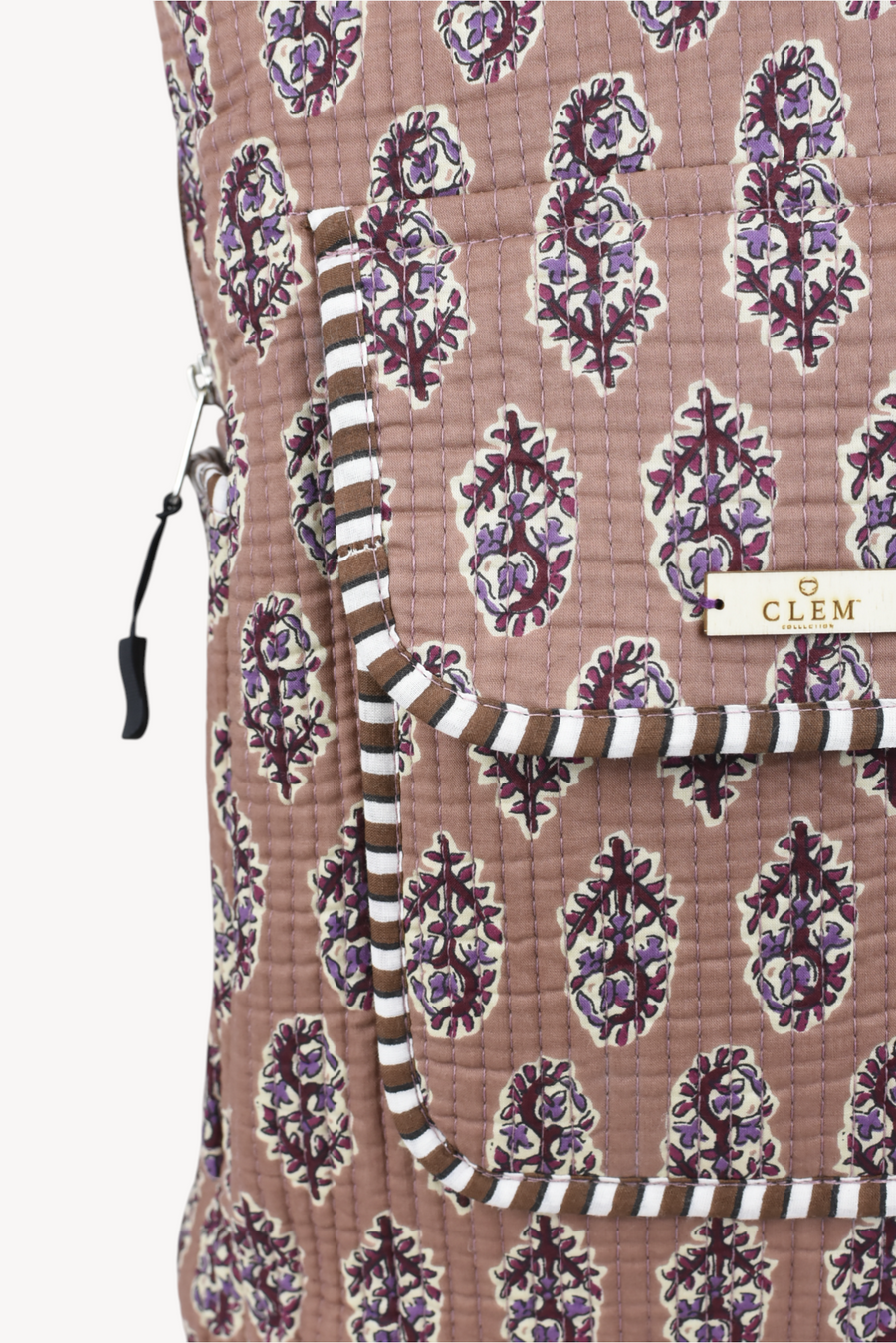 Mochila Acolchada Rosa Empolvado