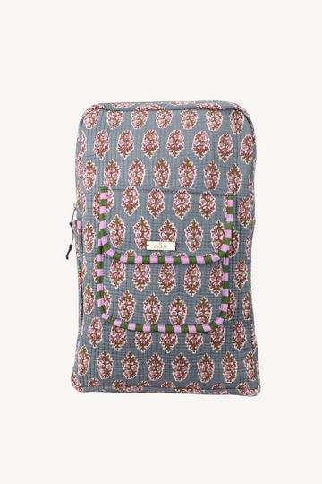 Mochila Acolchada Gris