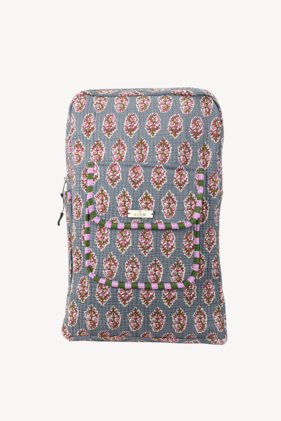 Mochila Acolchada Gris