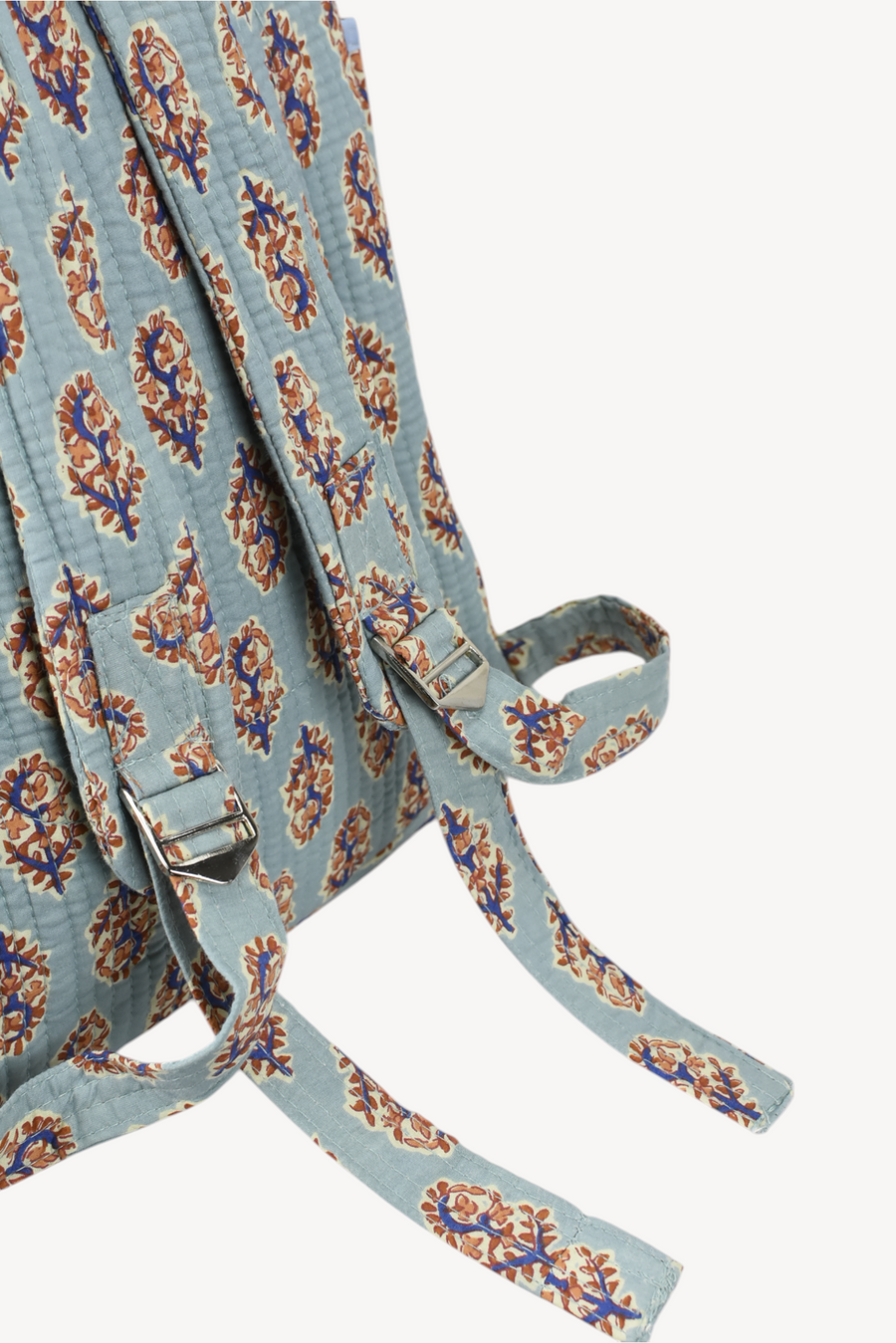 Mochila Acolchada Azul Agua
