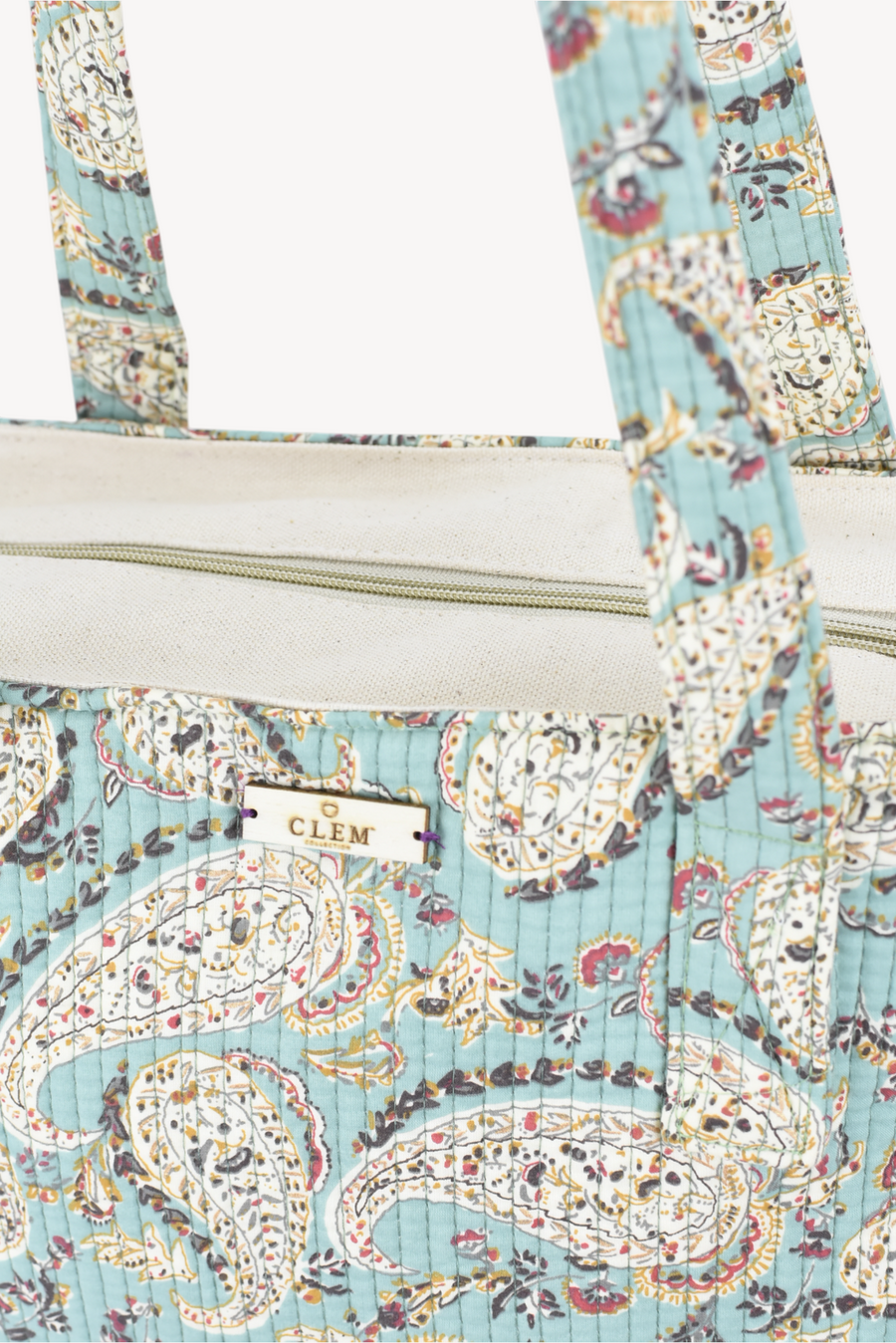 Bolso Acolchado Cachemira