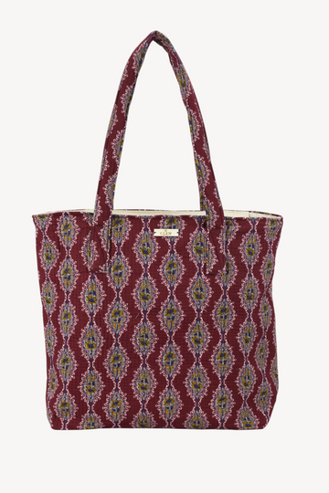 Bolso Acolchado Burdeo