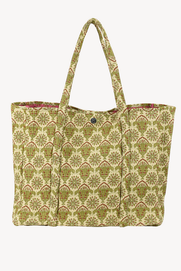 Bolso Acolchado Flores
