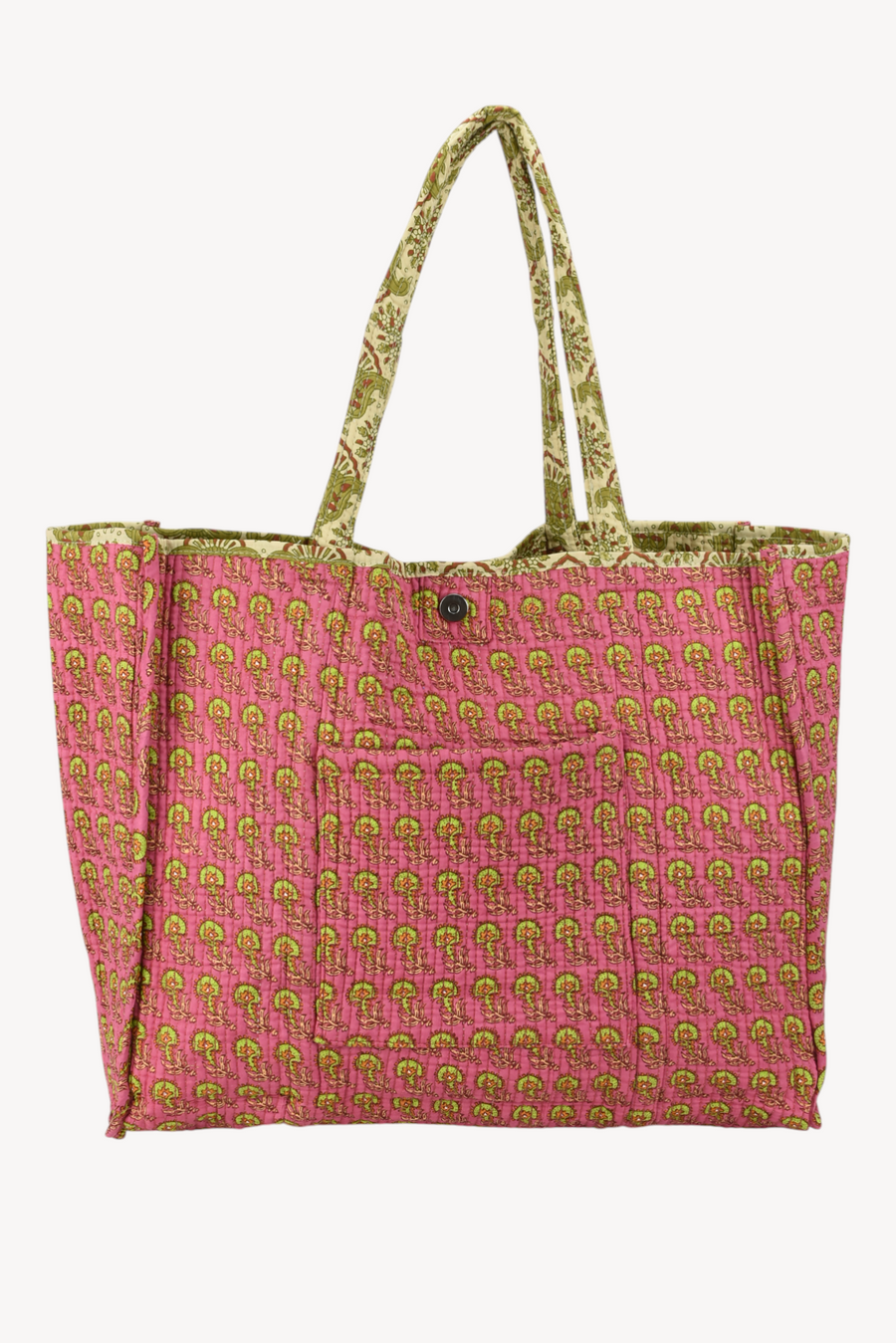 Bolso Acolchado Flores