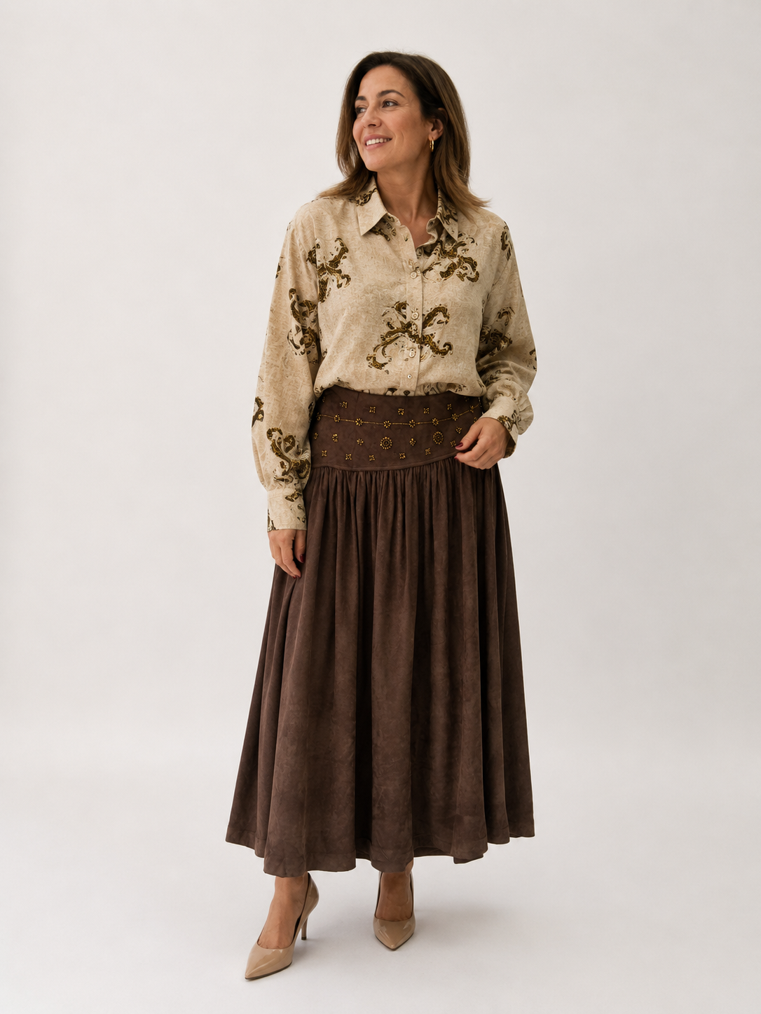 Blusa Paisley Crystal