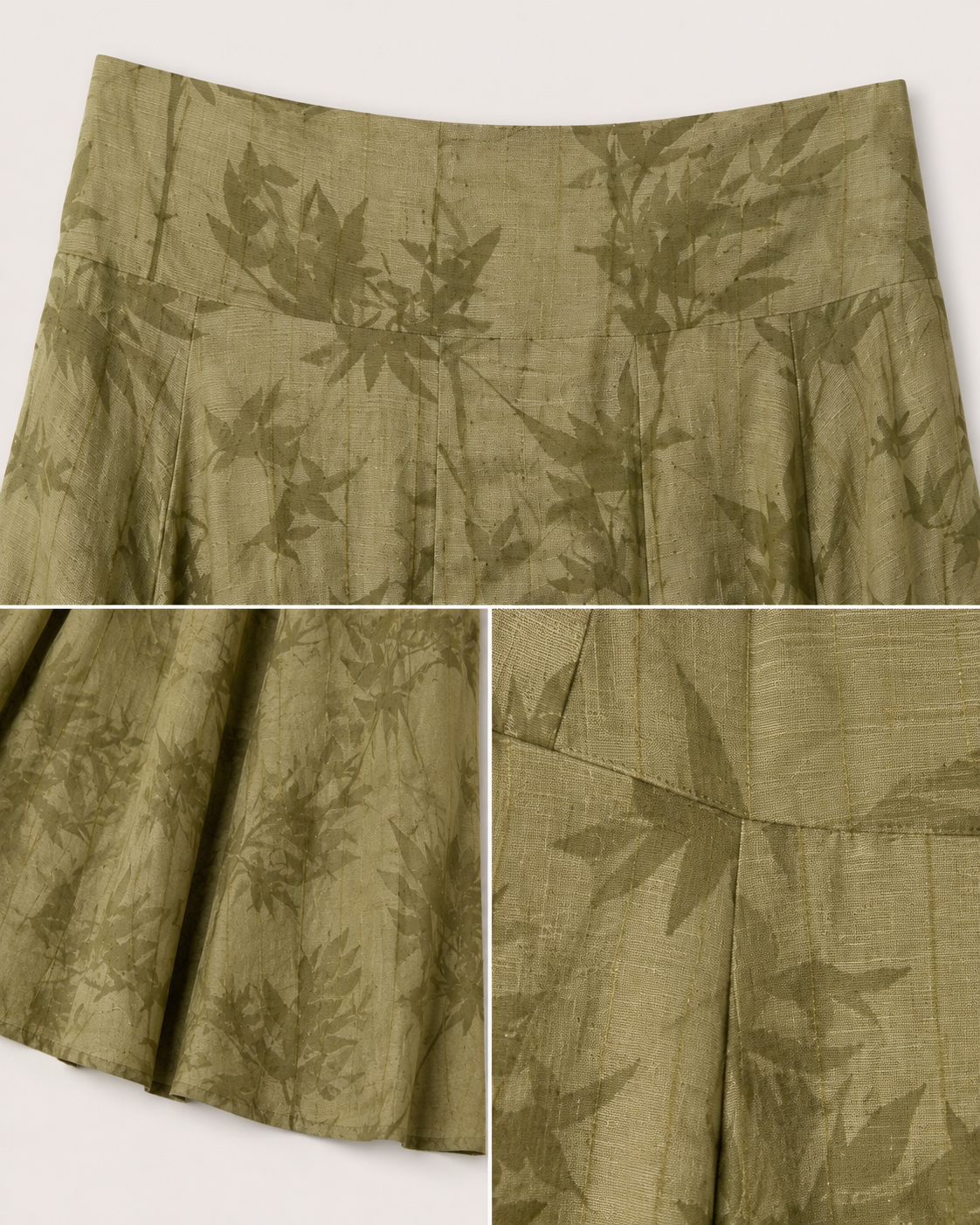 Falda Larga Estampado Botanic