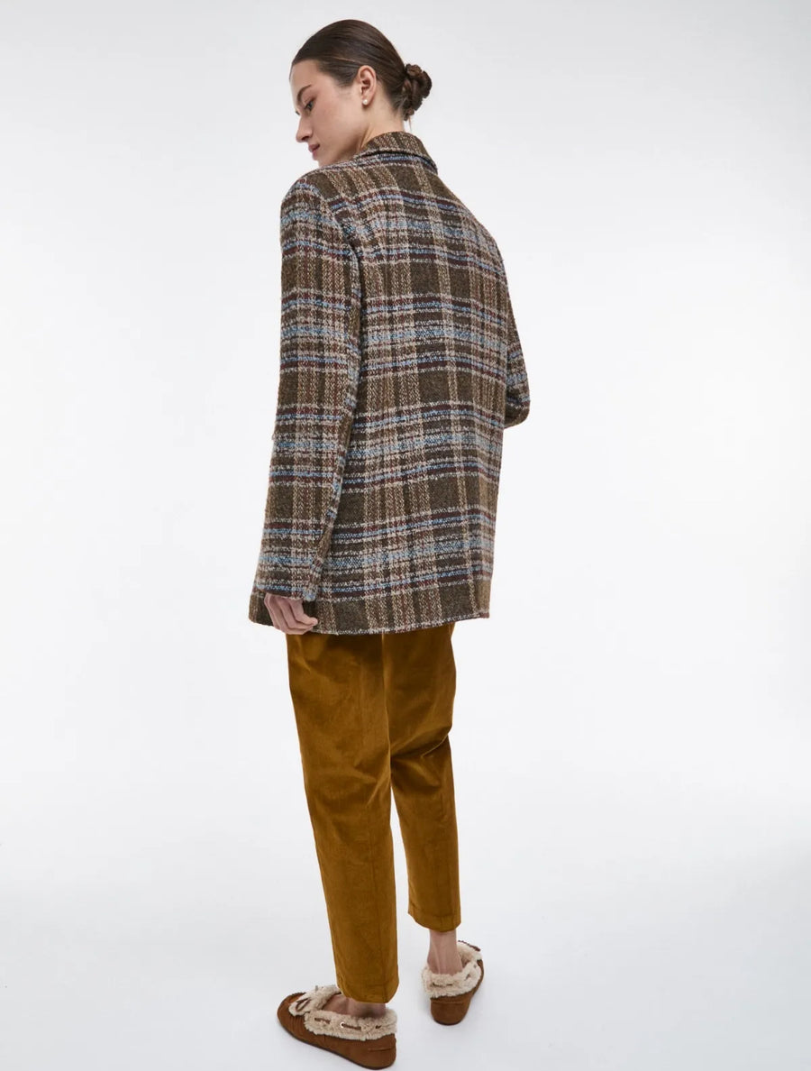 Chaqueta Abrigo Cuadros