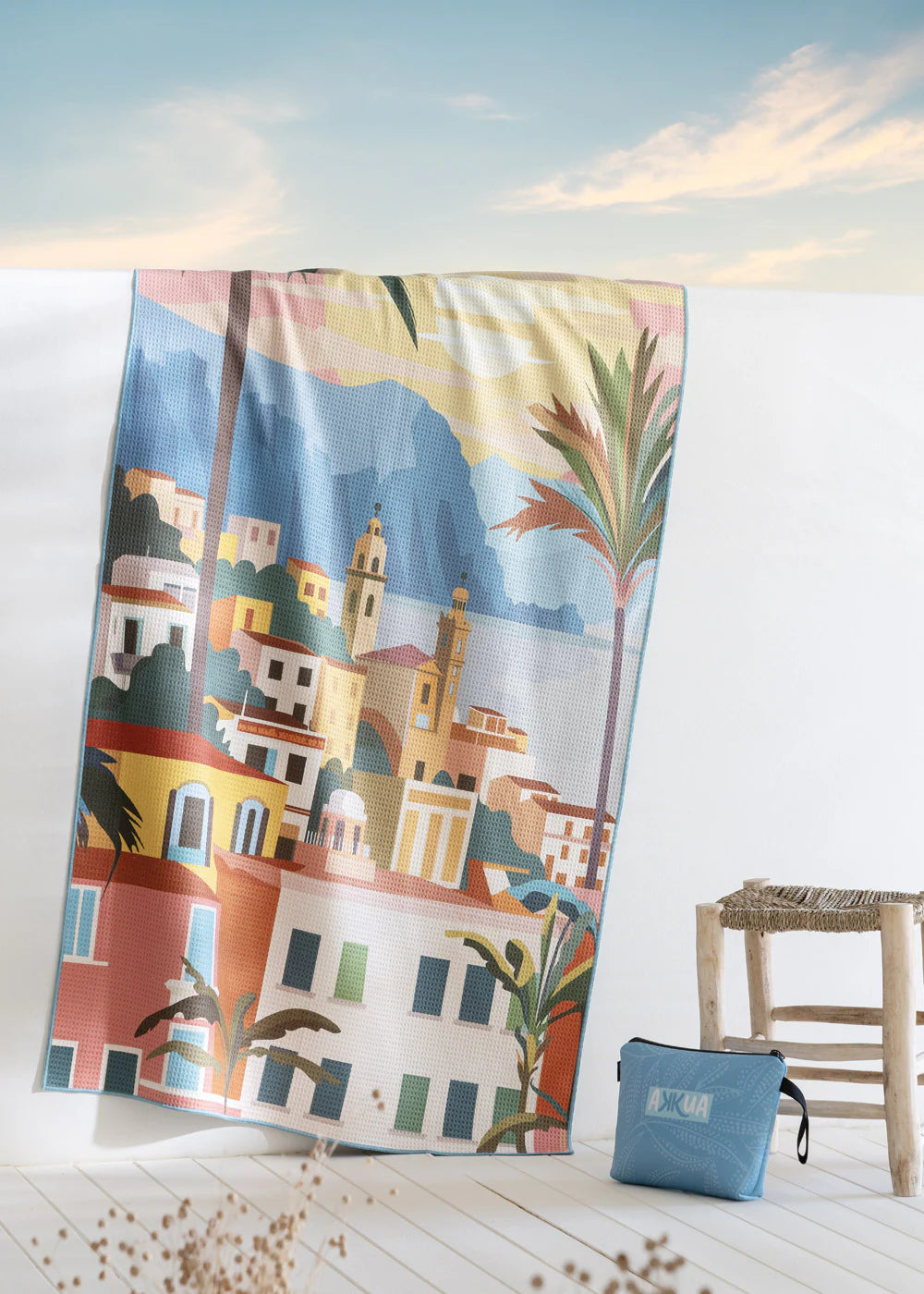 Toalla de Playa + Neceser Malibú