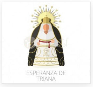 Virgen Esperanza de Triana Gargantilla