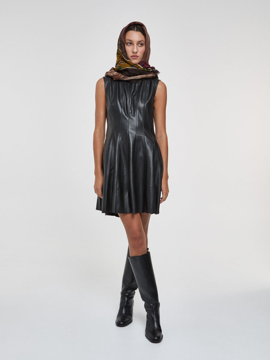 Vestido Mini Polipiel Pop