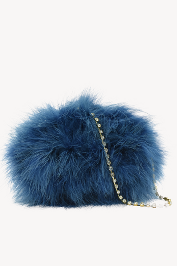 CLUTCH MARABÚ AZUL