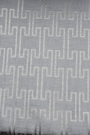 Tejido Jacquard Dibujo Gris Oscuro