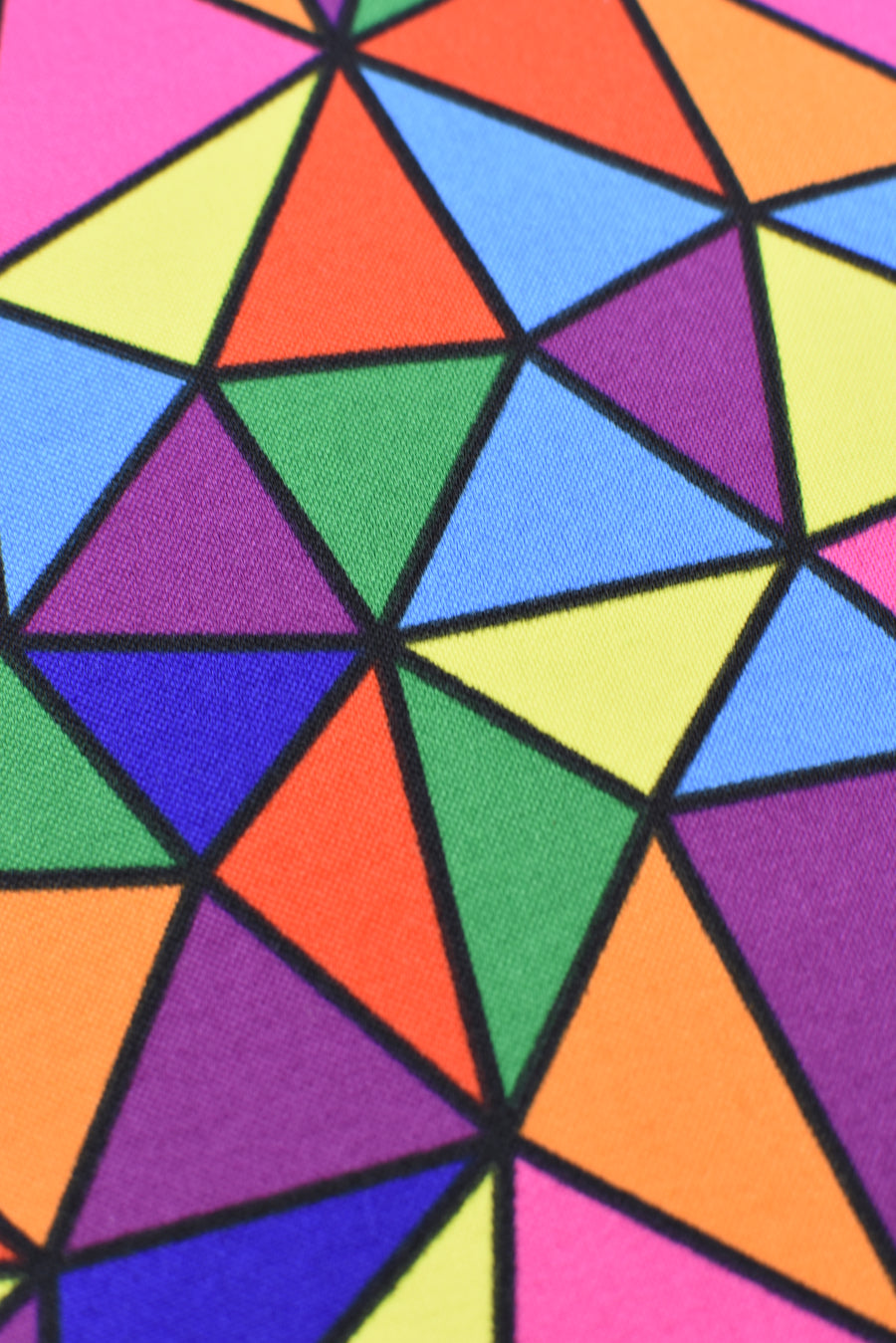 Tejido Geométrico Multicolor