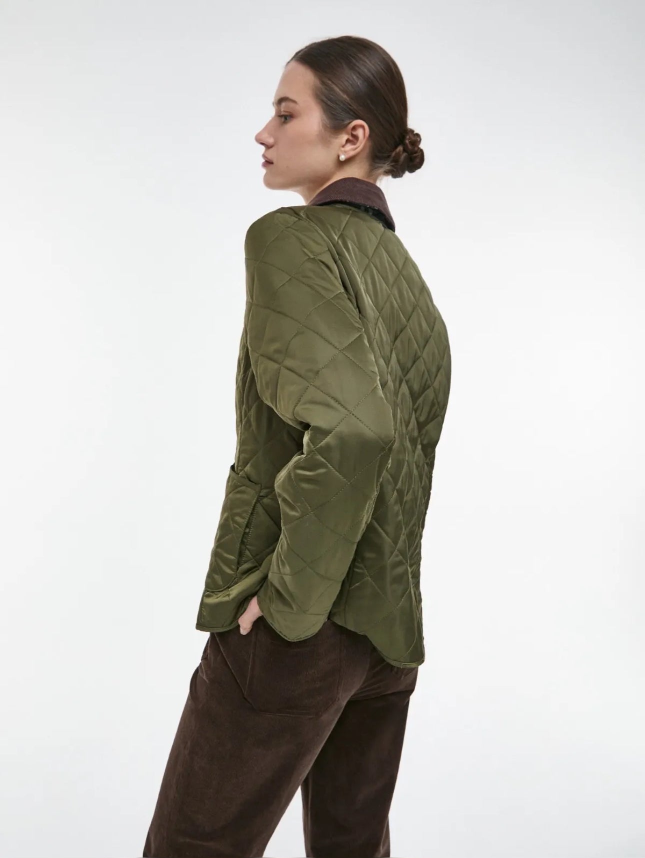 Chaqueta Enguatada Verde