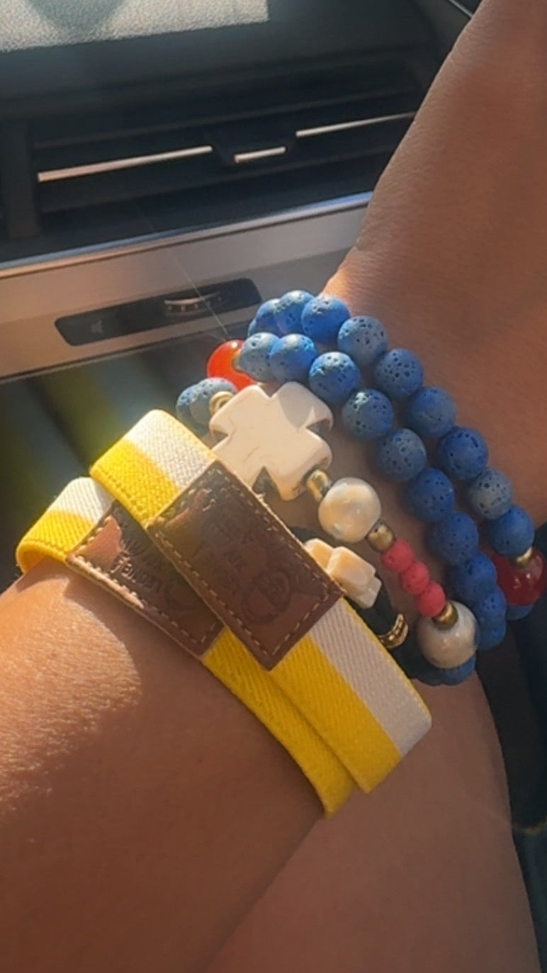 Pulsera Elástica Piel Papa León XIV