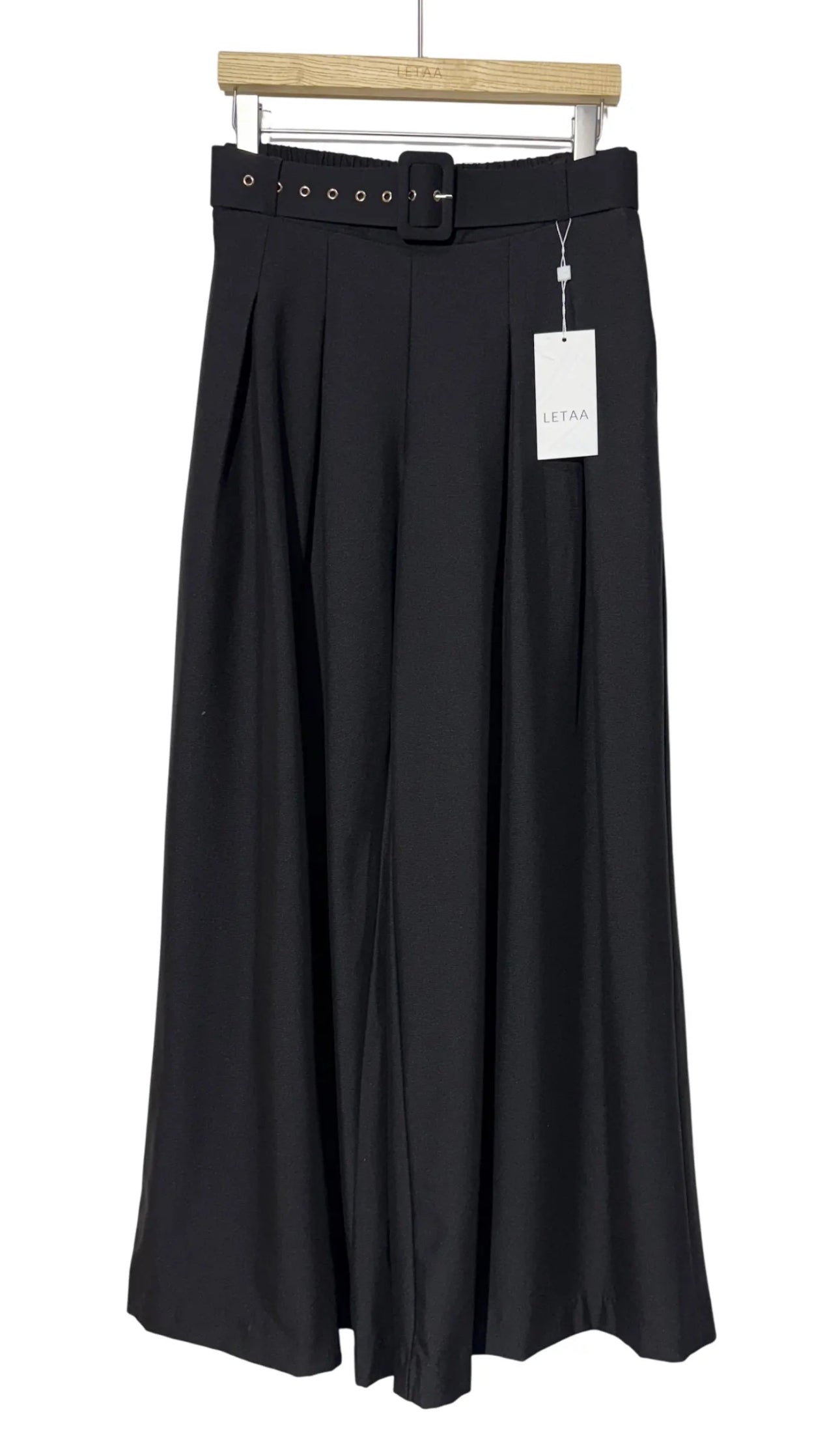 Pantalón Basic Negro Cinturón