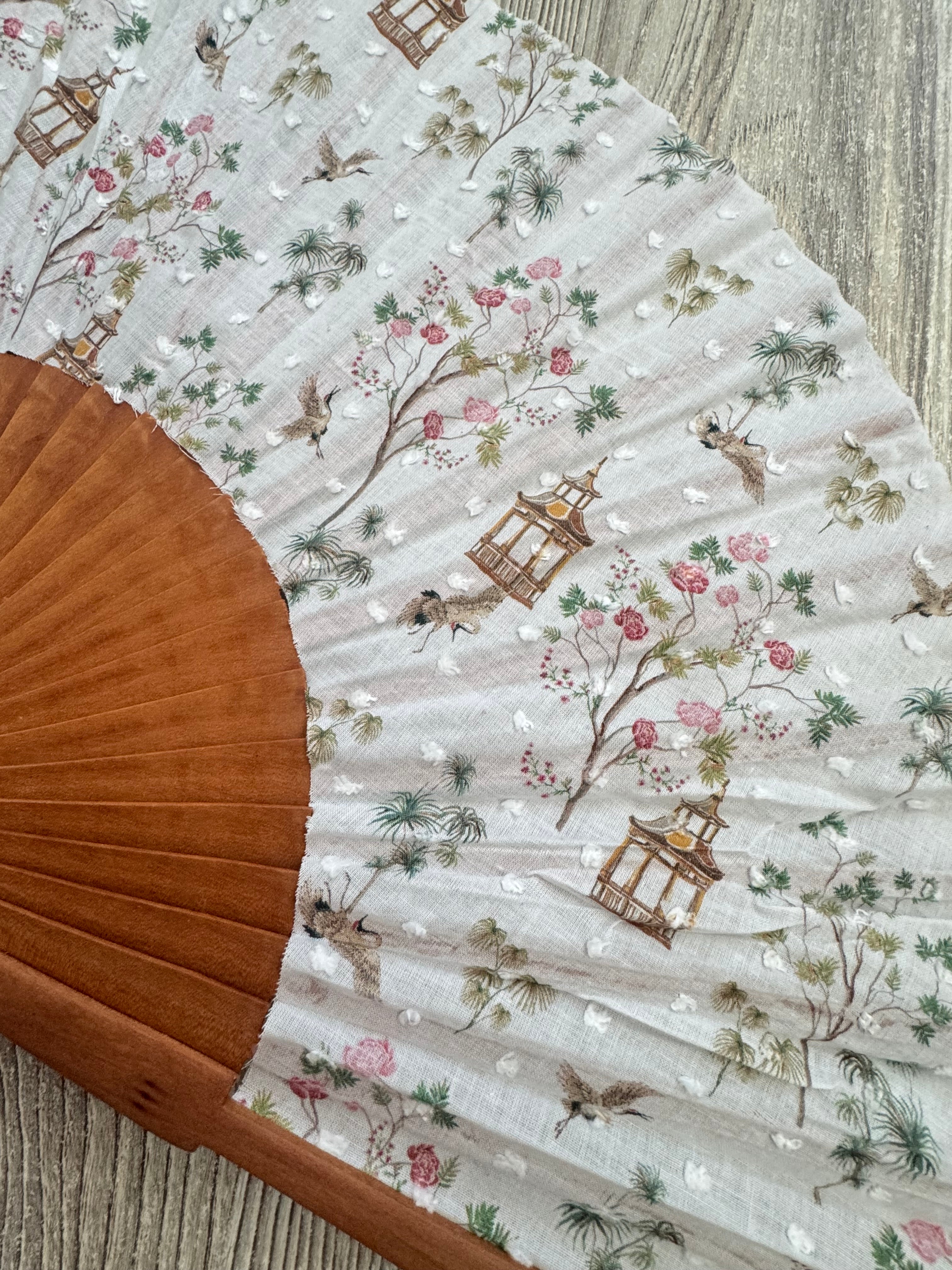 Abanico Semipericón Plumeti Japonés
