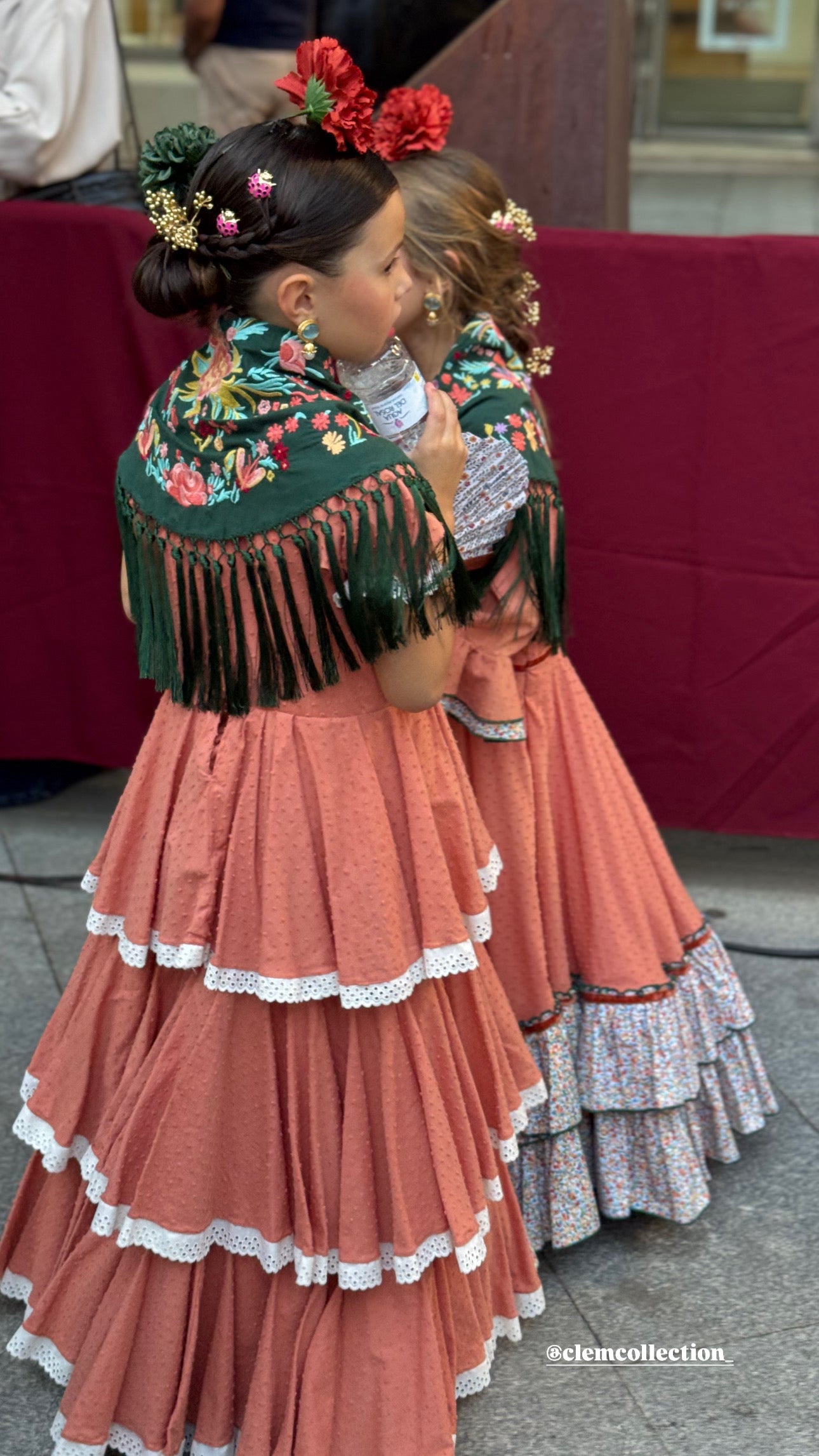 Mantoncillo Bordado Niña