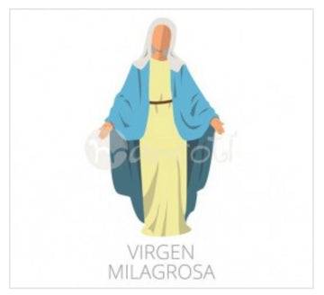 Virgen Milagrosa Gargantilla