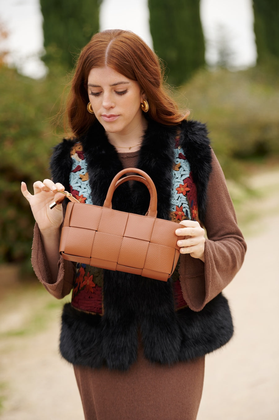 Bolso Piel Trenza disponible en 5 colores