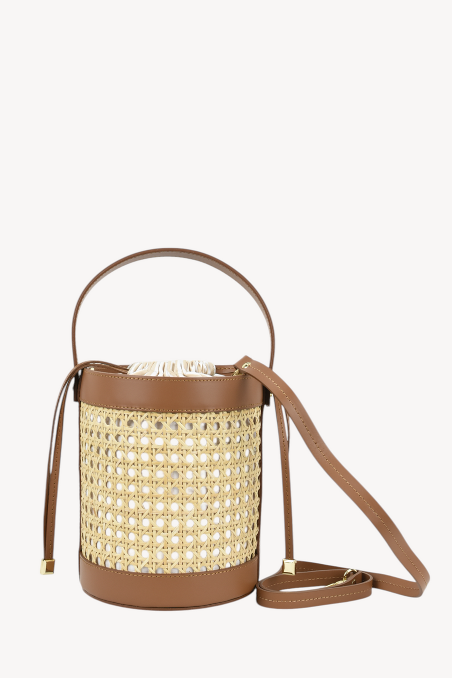 Bolso Piel Ratan Bombín