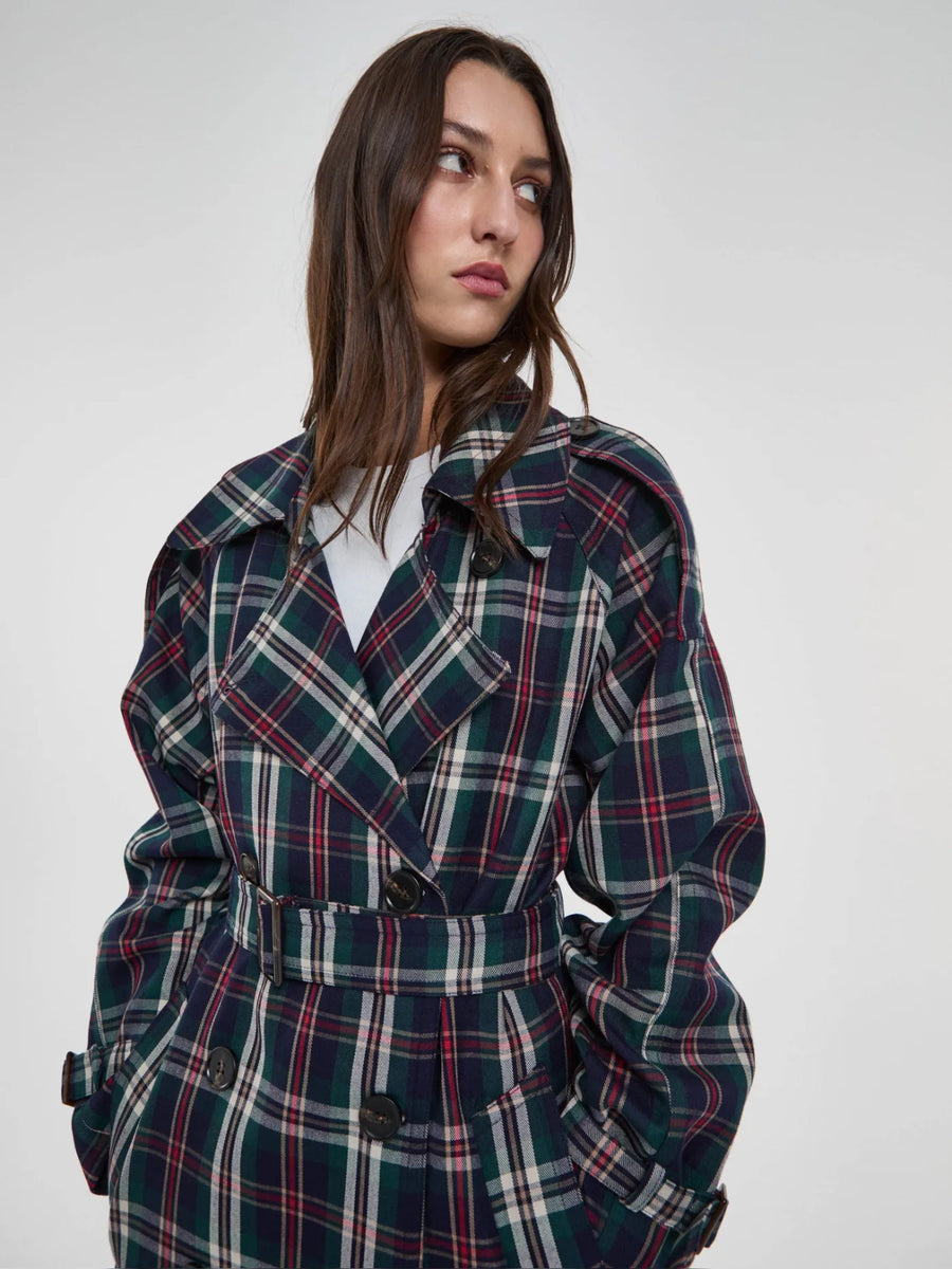 Gabardina London Marino