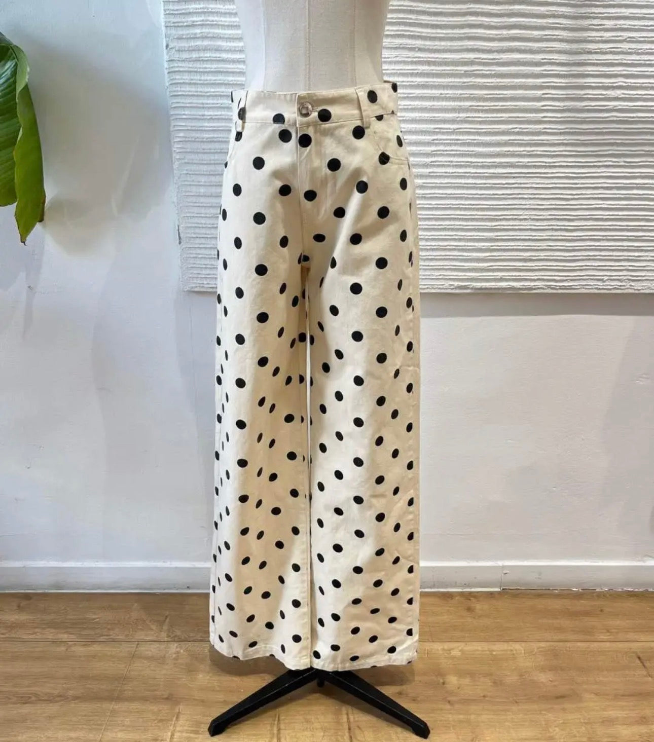 Pantalón Lunar Negro