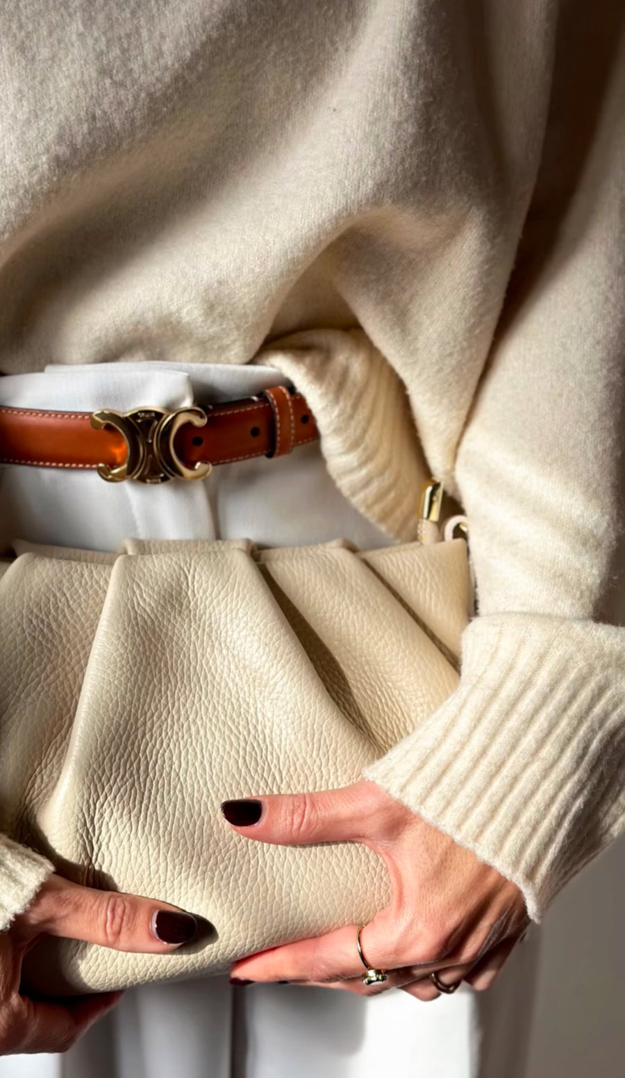 Bolso Piel Paris Taupe