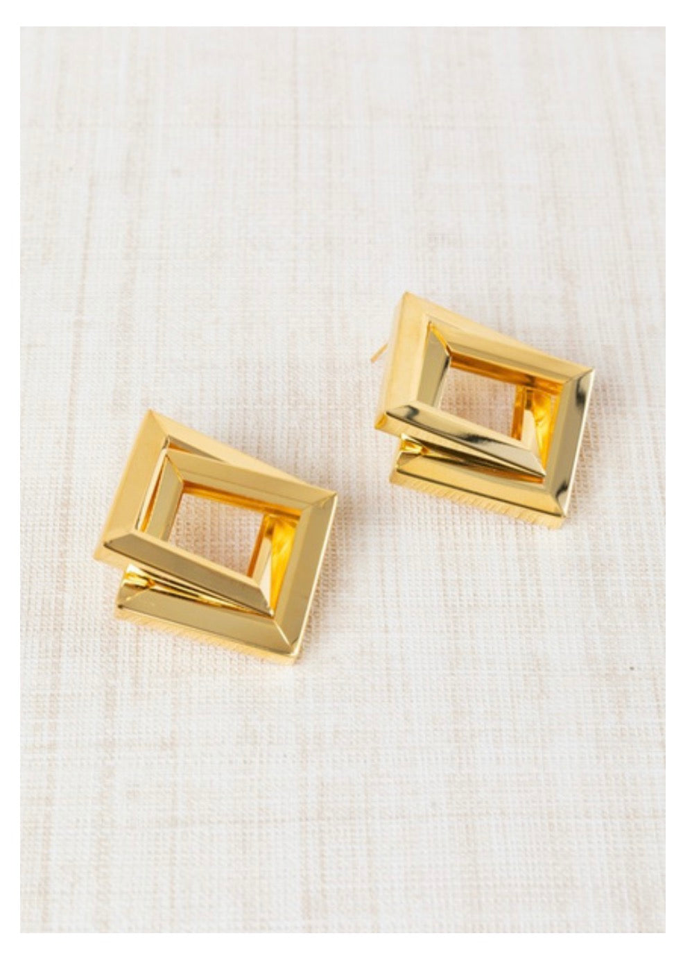 Pendientes Doble Cuadro