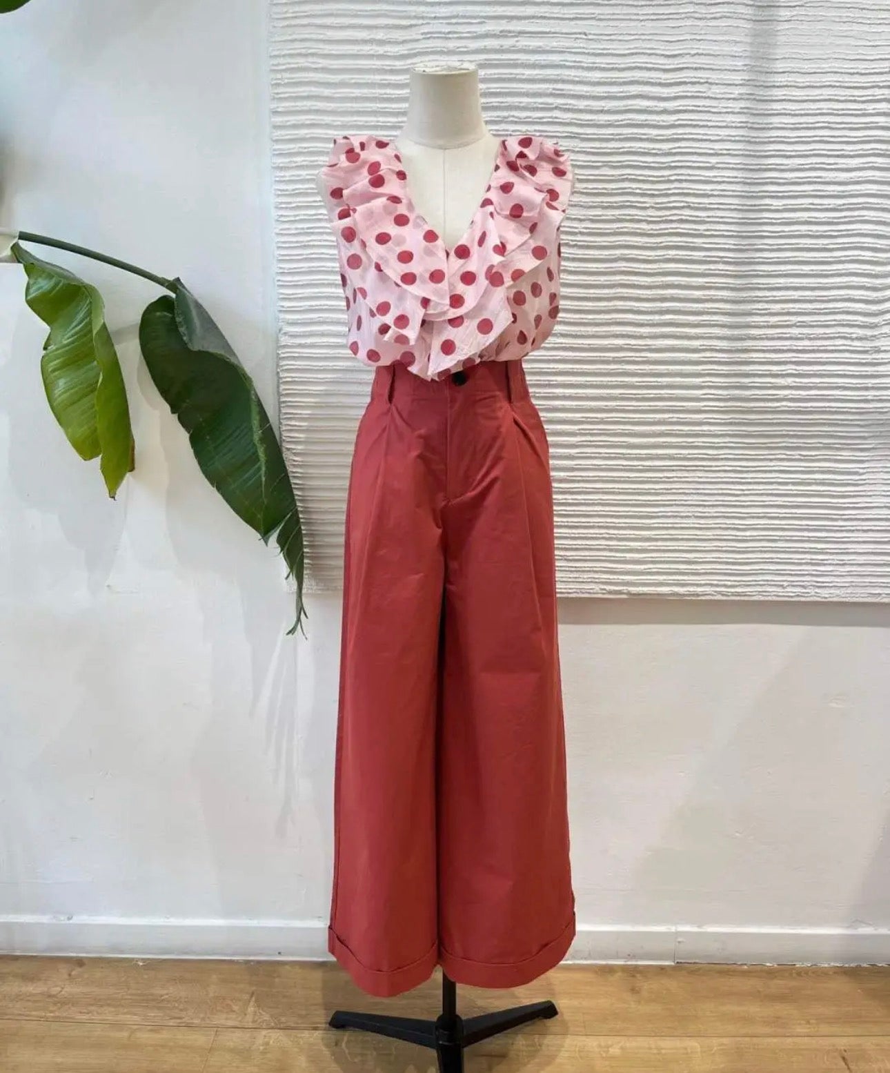 Blusa Lunar Rosa Rojo